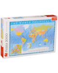 Puzzle Trefl de 2000 piese - Harta politica a lumii - 1t