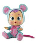 Papusa bebe plangacios cu lacrimi  IMC Toys Cry Babies - Lala, soricel - 4t