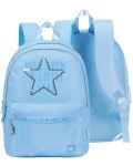 Rucsac școlar Marshmallow - Little Star, 2 compartimente, albastru - 1t
