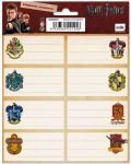 Etichete scolare Erik - Harry Potter, Stema, 16 buc. - 1t