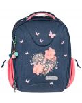 Rucsac școlar Belmil - Beautiful Flowers, 1 compartiment, 22 l - 1t