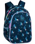 Cool Pack Jimmy - Rucsac școlar cu LED Unicorn albastru - 1t