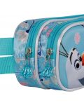 Penar școlar 3D Karactermania Frozen 2 - Happiness, 2 fermoare - 3t