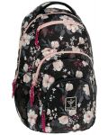 Ghiozdan școlar Ars Una AU-2 - Flowery Black, 25 l - 1t