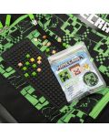 Rucsac școlar Panini Minecraft cu roți - Premium Pixels Green, 1 compartiment - 6t