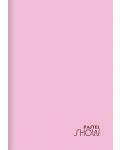Caiet Keskin Color - Pastel Show, A4, 40 de foi, rânduri largi, asortiment - 3t