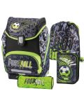 Set școlar Play Play Football - Ghiozdan, două penare și sac de sport - 1t