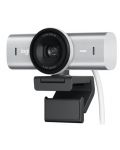 Cameră web Logitech - MX Brio, 4K Ultra HD, Pale Grey - 1t