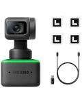 Webcam Insta360 - Link 4K AI, negru/verde - 4t