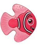 Mângâietoare liniștitoare cu efect răcoritor Vital Baby - Pește, 2 bucăți, mov și roz - 3t