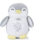 Jucărie de pluș liniștitoare cu proiector Chipolino - Penguin  - 1t