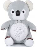 Jucărie de pluș liniștitoare Chipolino - Koala, cu proiector și muzică - 1t