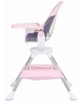 Scaun de masa pentru copii pivotant Chipolino - Vision, roz - 4t