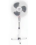 Ventilator Perfect - FM-3212, 3 viteze, 41 cm, alb/gri - 1t