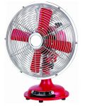 Ventilator Rohnson - R-866, 3 viteze, 30 cm, roșu - 1t