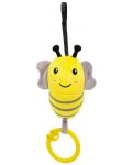 Jucărie vibratoare pentru copii BabyJem - Bee, galben, 15 x 8 cm - 1t