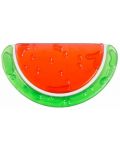 Jucărie pentru dentiție pe apă Wee Baby - Funny Colored, pepene verde - 1t