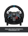 Volan cu pedale Logitech - G29, pentru PC si PS4/PS5, negru - 4t