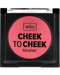Wibo Fard de obraz pentru faţă Cheek to Cheek, 06 Raspberry Crumble, 3.5 g - 1t