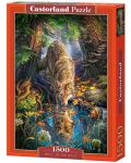 Puzzle Castorland de 1500 piese - Lup in salbaticie - 1t