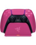 Stație de încărcare Razer - pentru PlayStation 5, roz - 2t