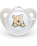 Suzeta din silicon cu cutie NUK - Disney, Winnie the Pooh, 6-18 luni - 1t