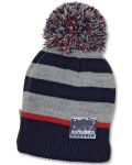 Pălărie de iarnă pentru copii Sterntaler - 51 cm, 18-24 luni, gri-neagră - 1t