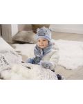 Căciulă de iarnă pentru bebeluși Sterntaler - Dino, 41 cm, 4-5 luni - 3t