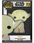Insigna Funko POP! Movies: Star Wars - Yoda #23 - 4t