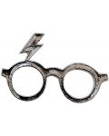 Insignă Cinereplicas Movies: Harry Potter - Glasses and Lightning bolt - 1t