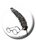 Insigna Pyramid -  Harry Potter (Glasses & Feather) - 1t
