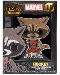 Funko POP! Marvel: Gardienii Galaxiei - Insigna Rocket #10 - 3t
