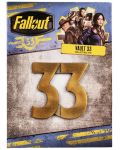 Insignă DEVPlus Games: Fallout - Vault 33 - 3t