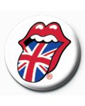 Insigna Pyramid - Rolling Stones (Lips Union Jack) - 1t