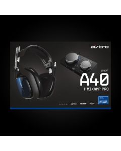 Set gaming Astro - A40 TR + MixAmp Pro TR Gen 4 pentru PS4, negru