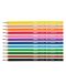 Set creioane  colorate Milan - Triunghiulare, 12 culori - 2t