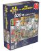 Puzzle Jumbo de 500 piese - Fabrica de bomboane, Jan van Haasteren - 1t