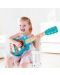 Instrument muzical pentru copii Hapе - Chitara Flower Power, din lemn  - 4t