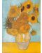 Puzzle Clementoni de 1000 piese - Floarea soarelui, Vincent van Gog - 2t