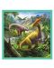 Puzzle Trefl 3 in 1 - Lumea dinozaurilor - 4t