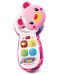 Jucarie pentru copii Vtech - Telefon ursulet roz - 4t