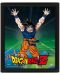 Poster 3D cu rama Pyramid Animation: Dragon Ball Z - Power Levels Increased - 1t