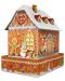 Puzzle 3D Ravensburger de 216 piese - Gingerbread House - 2t