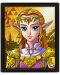 Poster 3D cu rama Pyramid Games: The Legend of Zelda - Zelda to Sheik - 1t