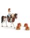 Set figurine Schleich Horse Club - Western cu Hannah - 2t