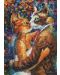 Puzzle Art Puzzle de 1000 piese - Dansul pisicilor indragostite, Leonid Afremof - 2t