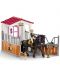 Set figurine Schleich Horse Club - Grajd de cai cu Tori si Printes - 1t