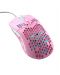 Mouse Glorious Odin - model O, matte pink - 2t