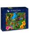 Puzzle Bluebird de 1500 piese - Rasarit in jungla - 1t