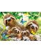 Puzzle Educa de 500 piese - Family of Sloths  - 2t